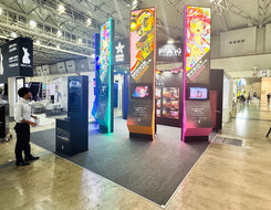 TOKYO GAME SHOW 2025の展示会ブースの画像