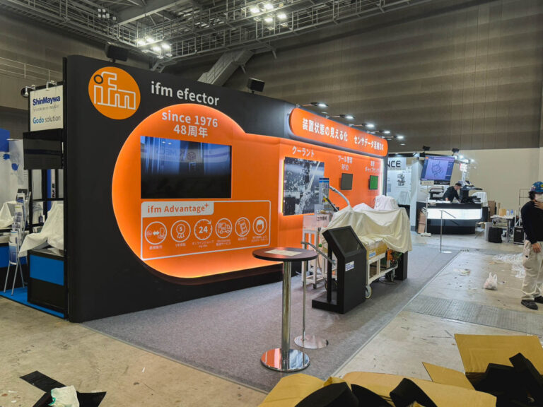 JIMTOFの展示ブース