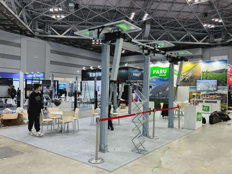 スマートエネルギーの展示ブース