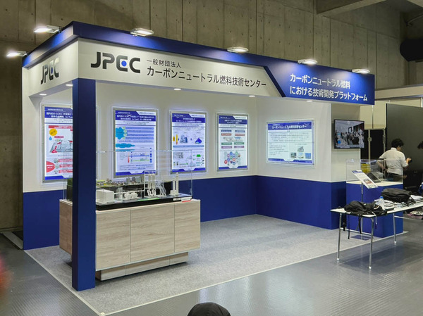 人とクルマのテクノロジー展の展示会ブース