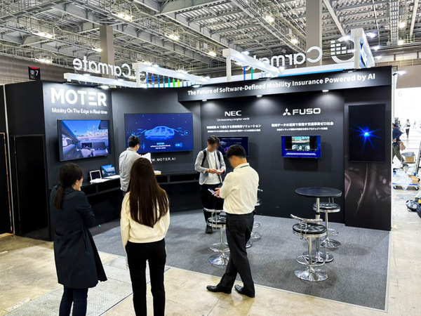 Japan Mobility Show 2025の展示会ブース