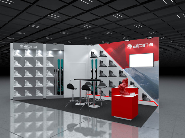SPORTEC2025の展示会ブース