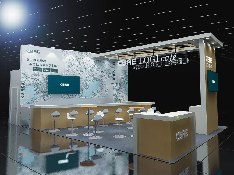 国際物流展の展示会ブース